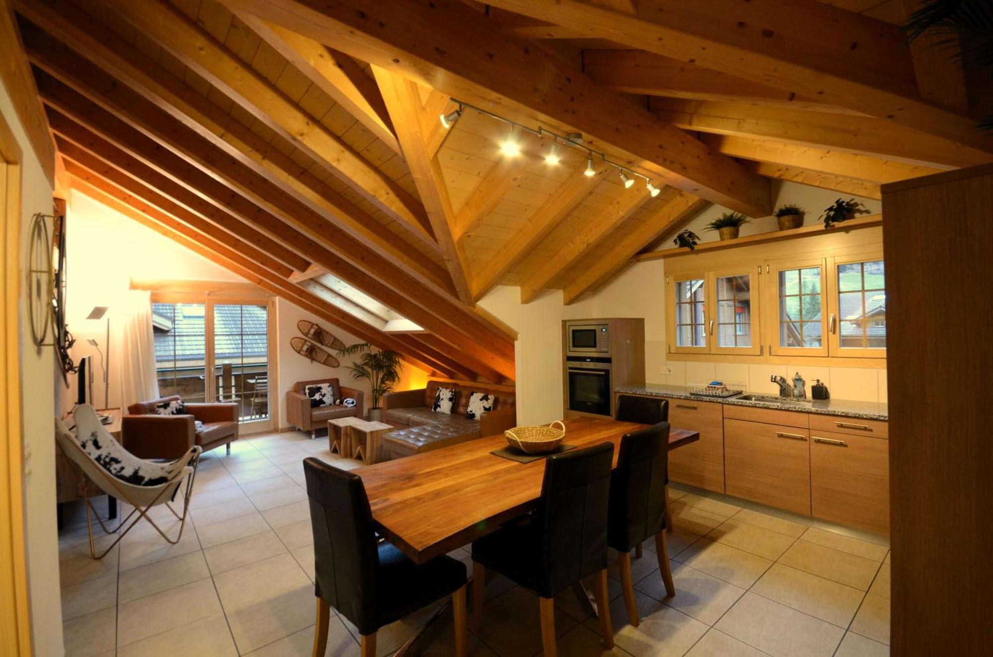 Luxury Penthouse Apartment Lauterbrunnen Ngoại thất bức ảnh